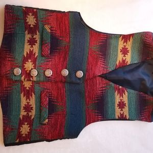 Vintage Southwestern Women Vest